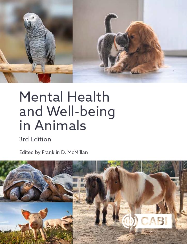 [July 31, 2025] Mental Health and Well-being in Animals 3rd Edition